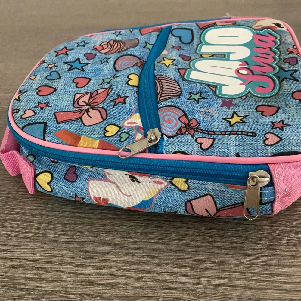 Jojo Siwa Nickelodeon girls Backpack Style Back to School Picnic Party Lunchbox